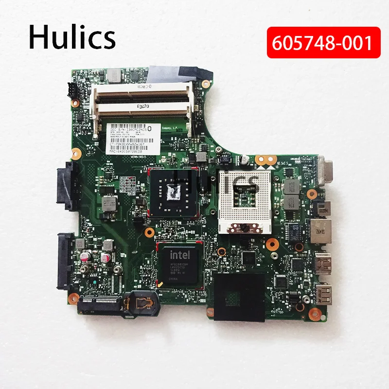 Материнская плата Hulics для ноутбука HP Compaq CQ320 CQ420 CQ620 320 420 620 материнская 605748-001 GL40 DDR3