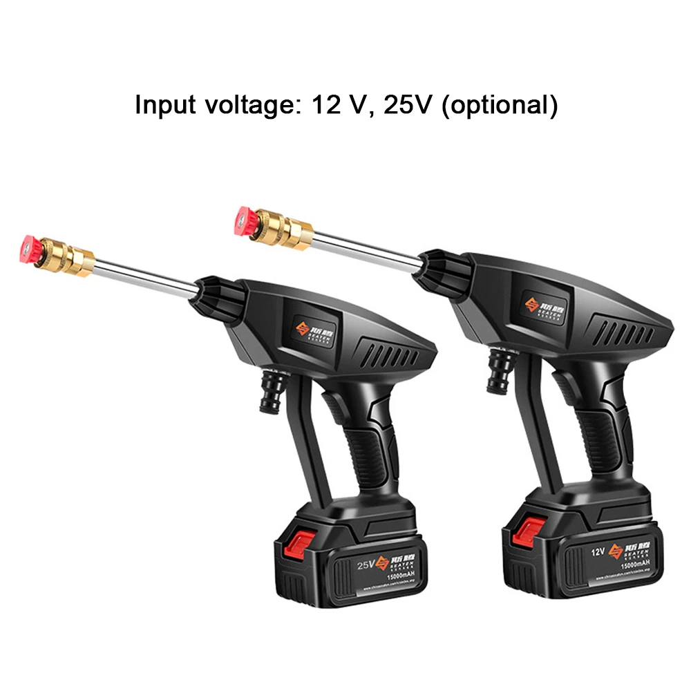 

Cordless 30Bar High Pressure Car Wash Tool Electric Pressure Washer Vehicle Cleaning Machine Automobile Car Wash Water Gun