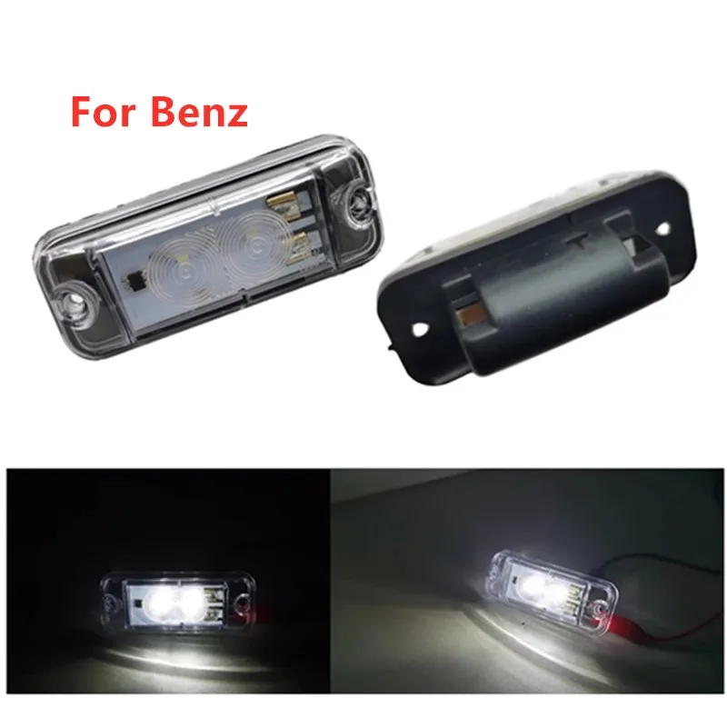 

2Pcs 24v truck parts For Mercedes Benz ActorsVario Axor Econic Position Lamp White 0028200056 For Axor cabin roof lamp