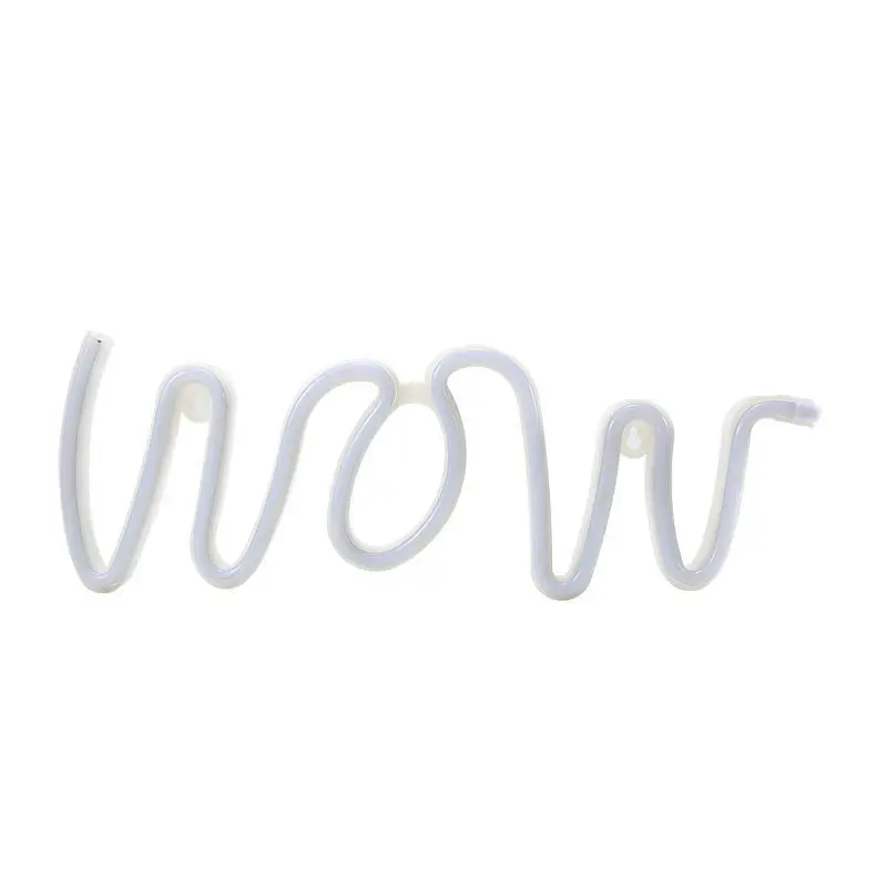 3D вау светодиодный неоновая вывеска для организаций и магазинов лампа DIY