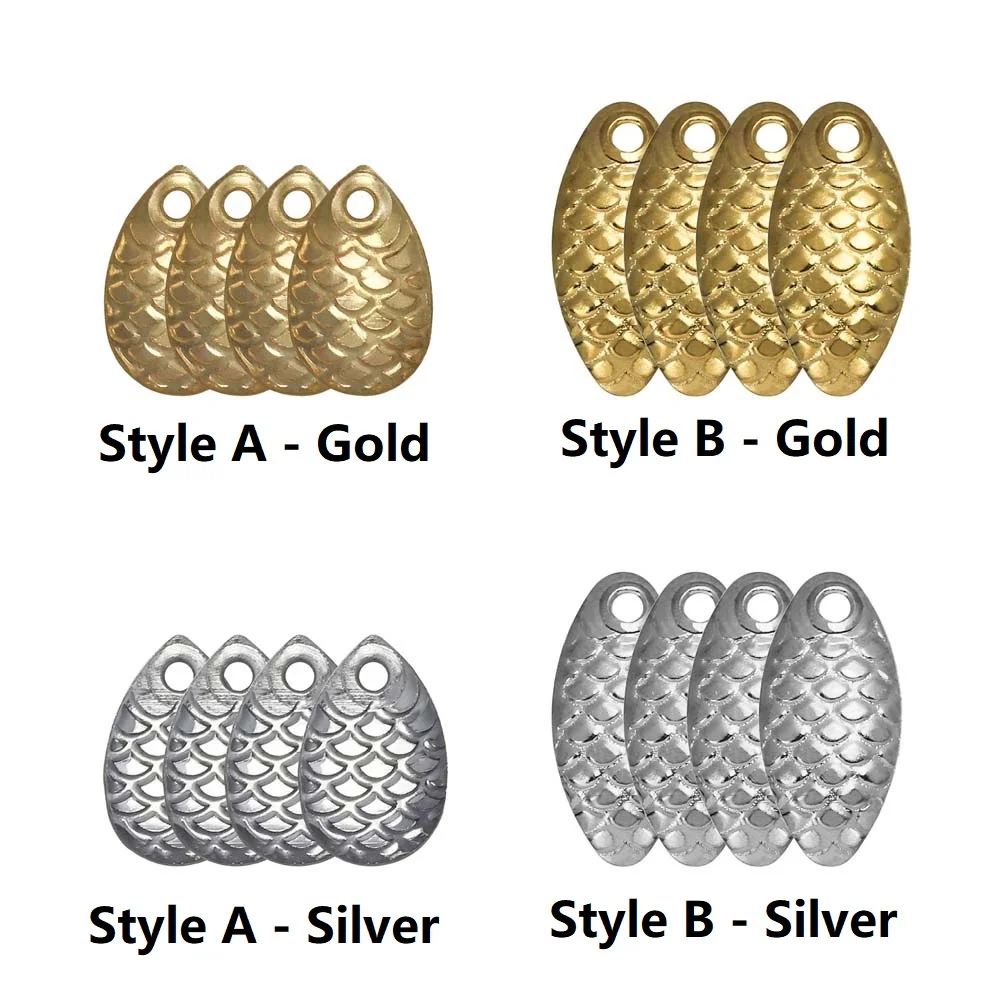 50 шт./лот нахлыстом приманка для рыбалки аксессуары шум металлическая Капля воды