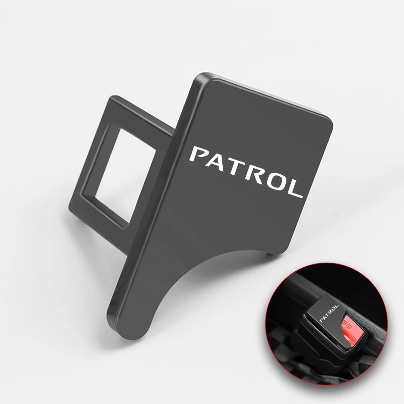 

For Nissan Patrol 2021 sun y62 Pulsar b13 b14 Rogue 2021 1PC Hidden Zinc alloy Car safety seat belt buckle clip Car Accessories