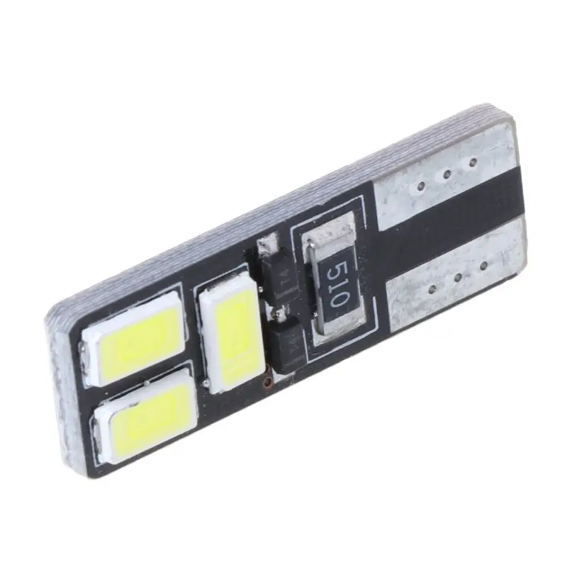 

28GC 10 x T10 5630 6SMD W5W Car LED CANBUS No Error Width Light License Plate Lamp