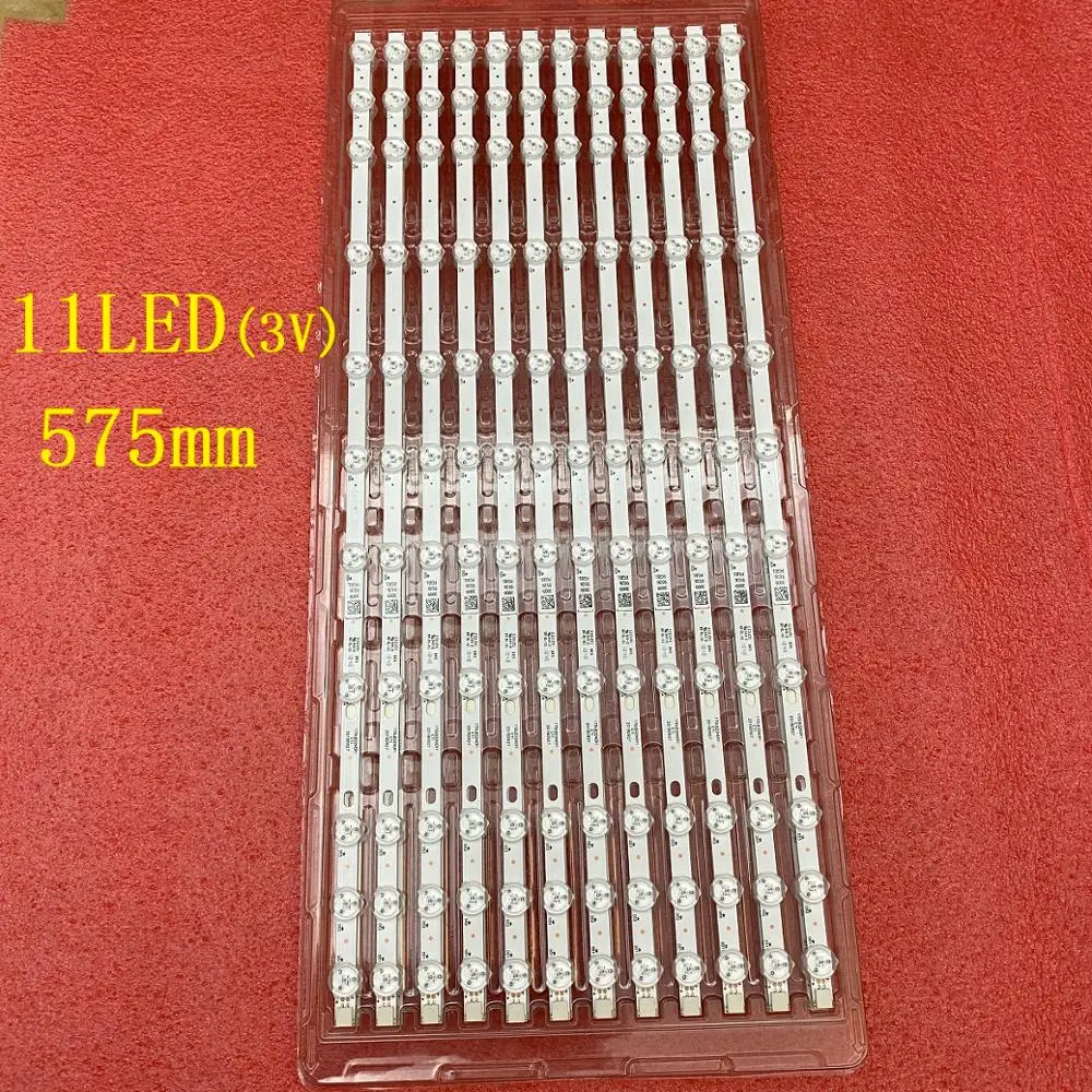 Фото Светодиодная лента для LG Sharp 32D1334DB LC32LD145K VES315WNDL-01 32HA5000 VESTEL, 10 шт./лот, 11LED, для 17DLB32NER1 32 NDV, VES315WNDS-2D-R02 №4