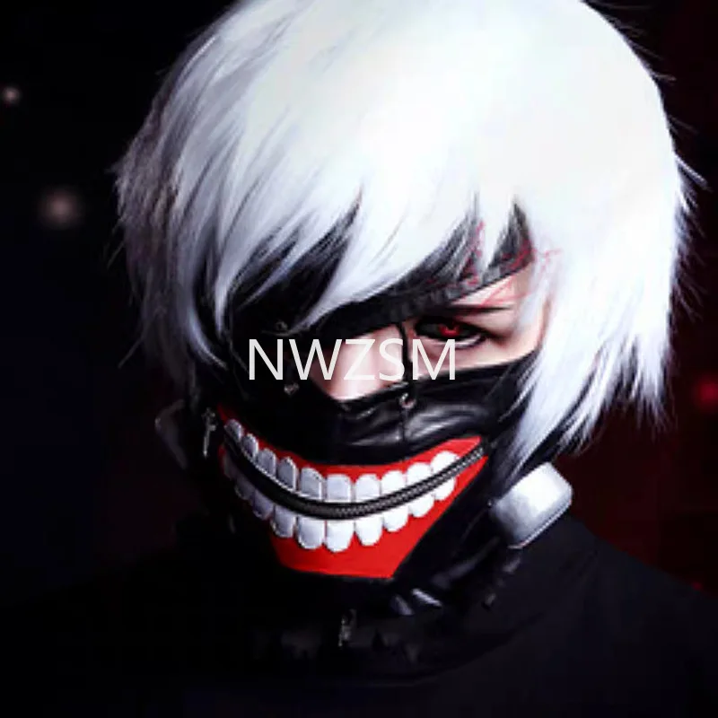 Аниме Токийский Гуль канеки Кен косплей костюмы Маска Хэллоуин Вечеринка маски |
