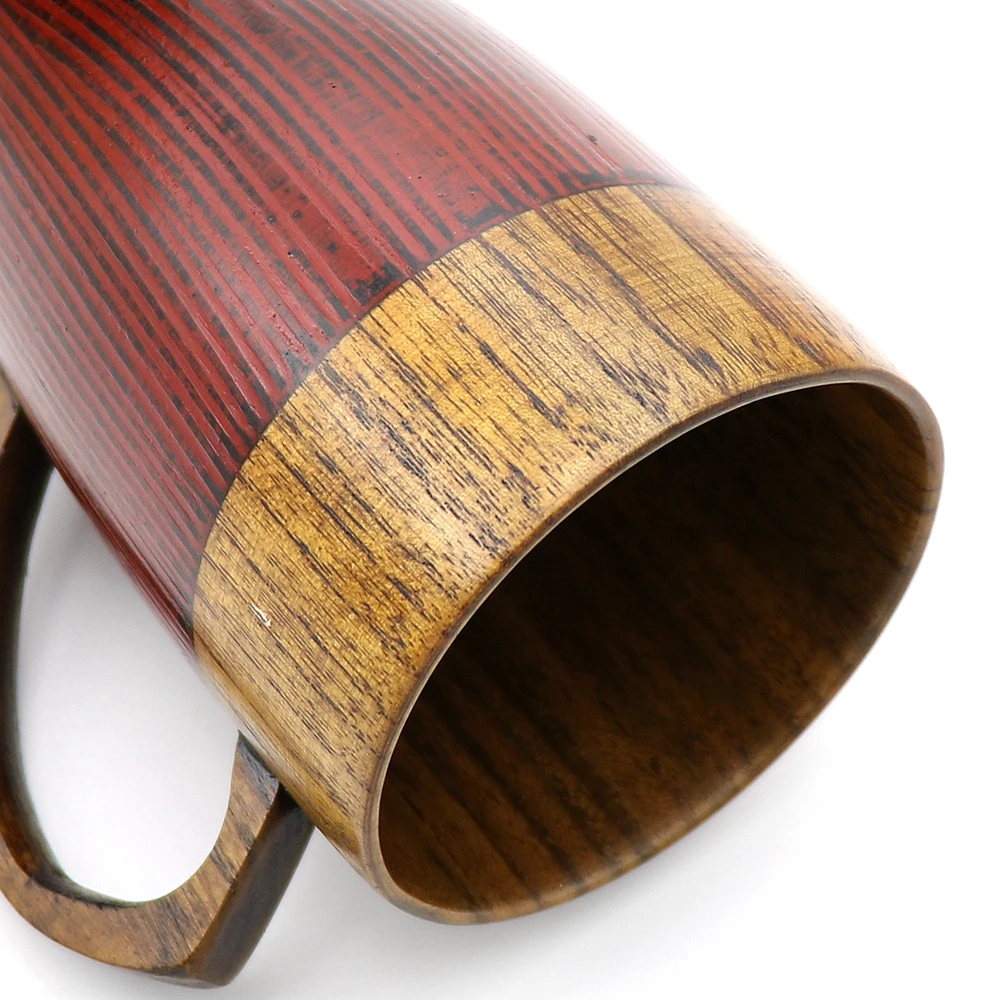 Деревянная чашка ручной работы деревянная кружка для кофе чая пива сока молока