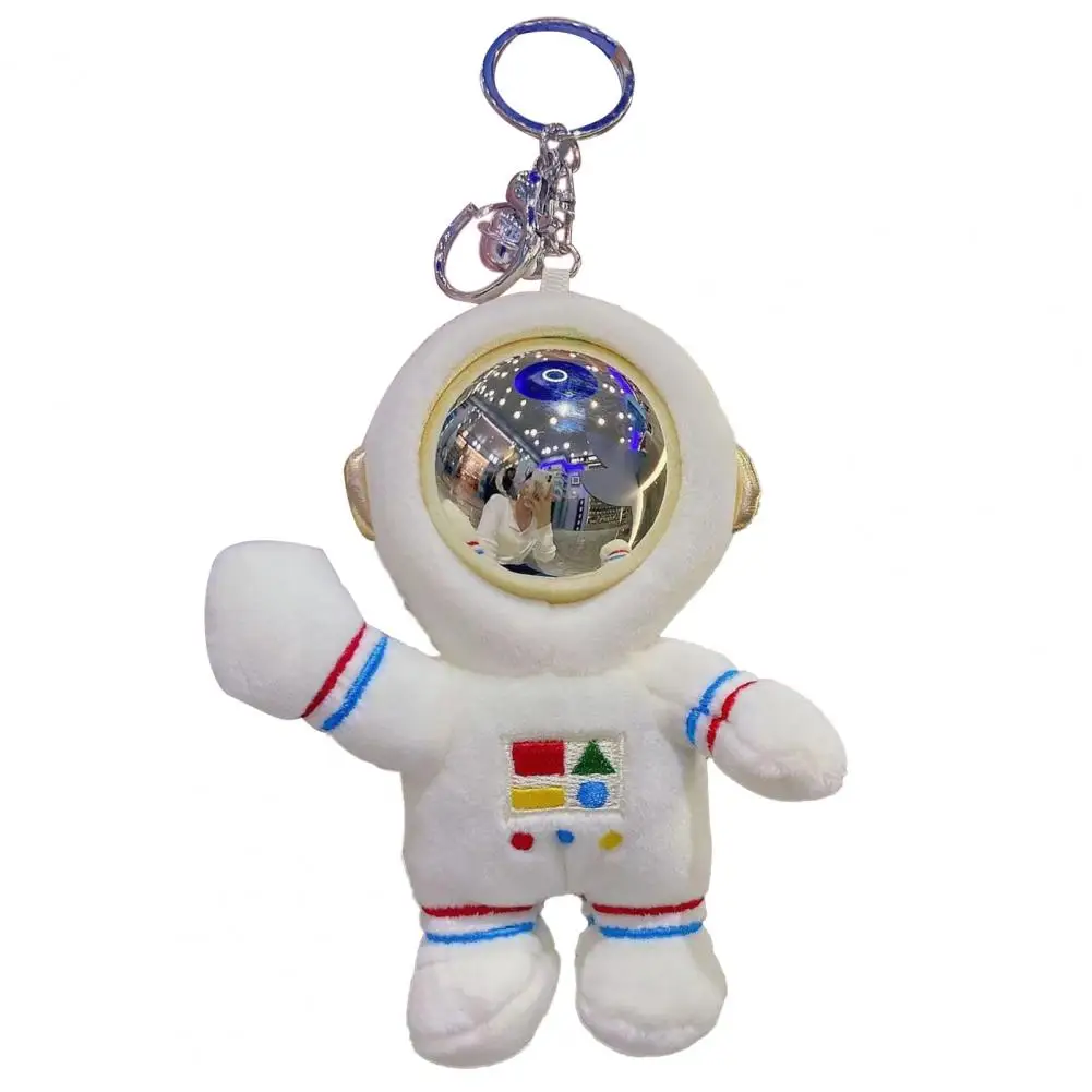 Брелок с космическим астронавтом пушистые украшения гладкой текстурой
