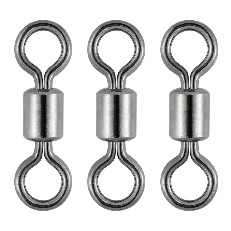 50 шт. рыболовный шарикоподшипник вращающийся Вертлюг соленая вода твердый