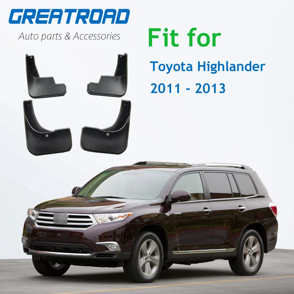 Автомобильные Брызговики для Toyota Highlander Kluger 2011 2012 2013 Брызговик Крыло брызговиков
