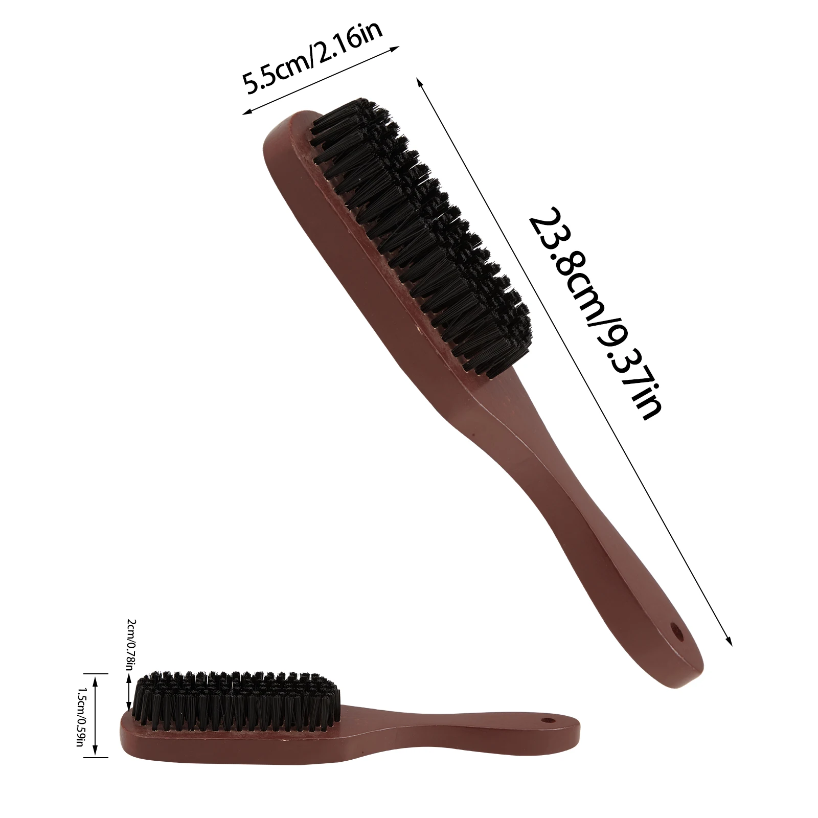 

Wood Handle Boar Bristle Cleaning Brush Hairdressing Men Beard Brush Anti Static Barber Hair Styling Comb Shaving Tools