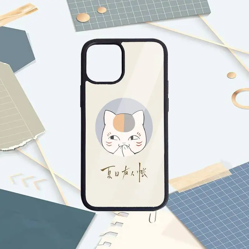 

Natsume's Book of Friends anime Phone Cases PC for iPhone 11 12 pro XS MAX 8 7 6 6S Plus X 5S SE 2020 XR funda