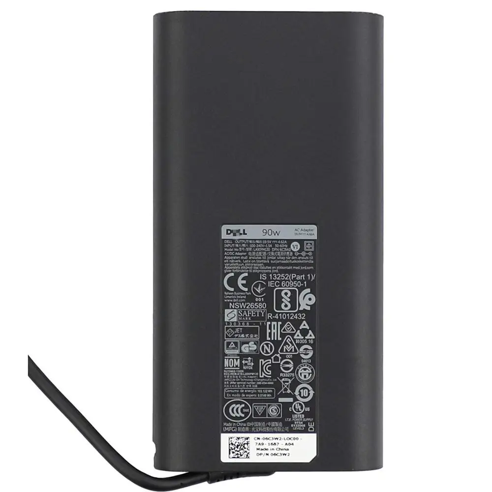 Зарядное устройство 90 Вт адаптер переменного тока для Dell XPS 14 15 L401X L412z L421X L501X L502X