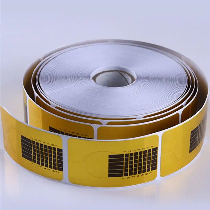 500 шт./рулон наклейки для наращивания ногтей|Стикеры и наклейки| |