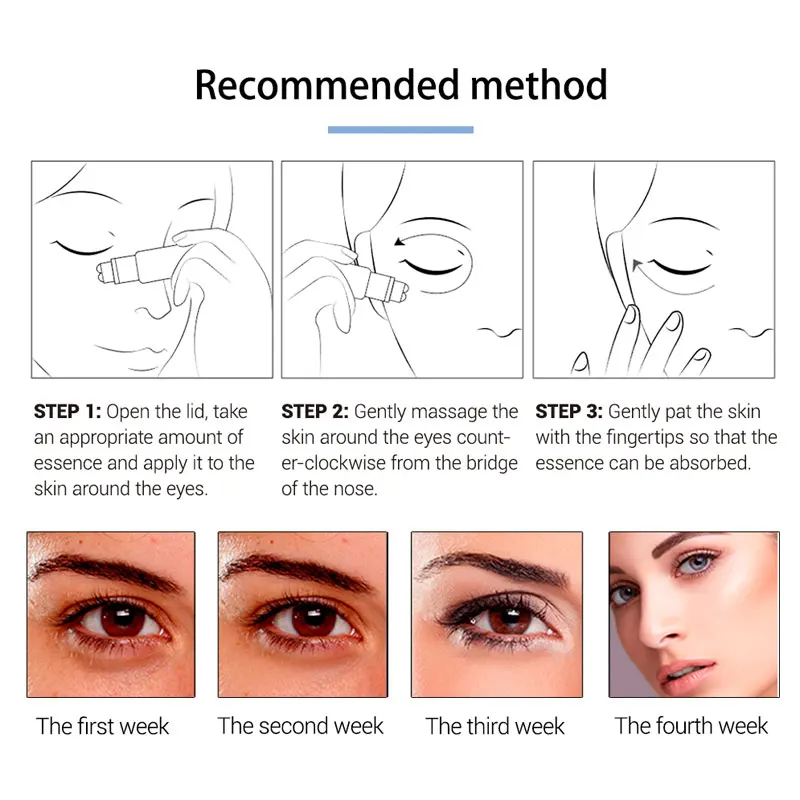 

Snail Repair Eye Serum Dark Circle Moisturizing Anti-Puffiness Anti Aging Whitening Relieve Fatigue Portable Beauty Cream 20g