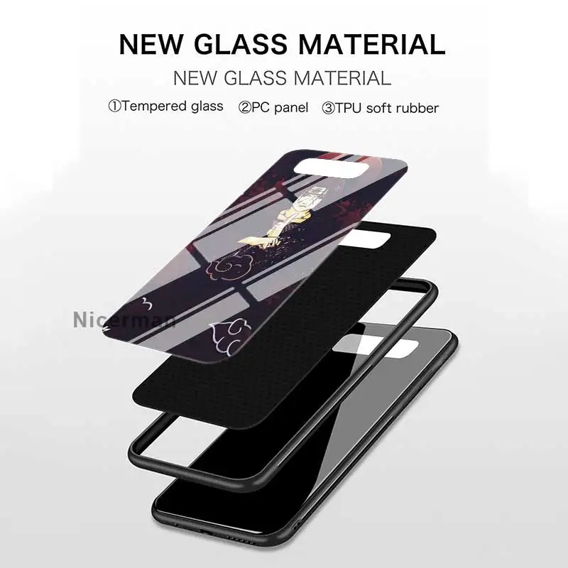

Naruto Itachi Uchiha Cases For Samsung Galaxy A51 A50 A70 A71 A81 A10 A30 A40 A20 S M30S J4 J6 Plus Tempered Glass Phone Casos