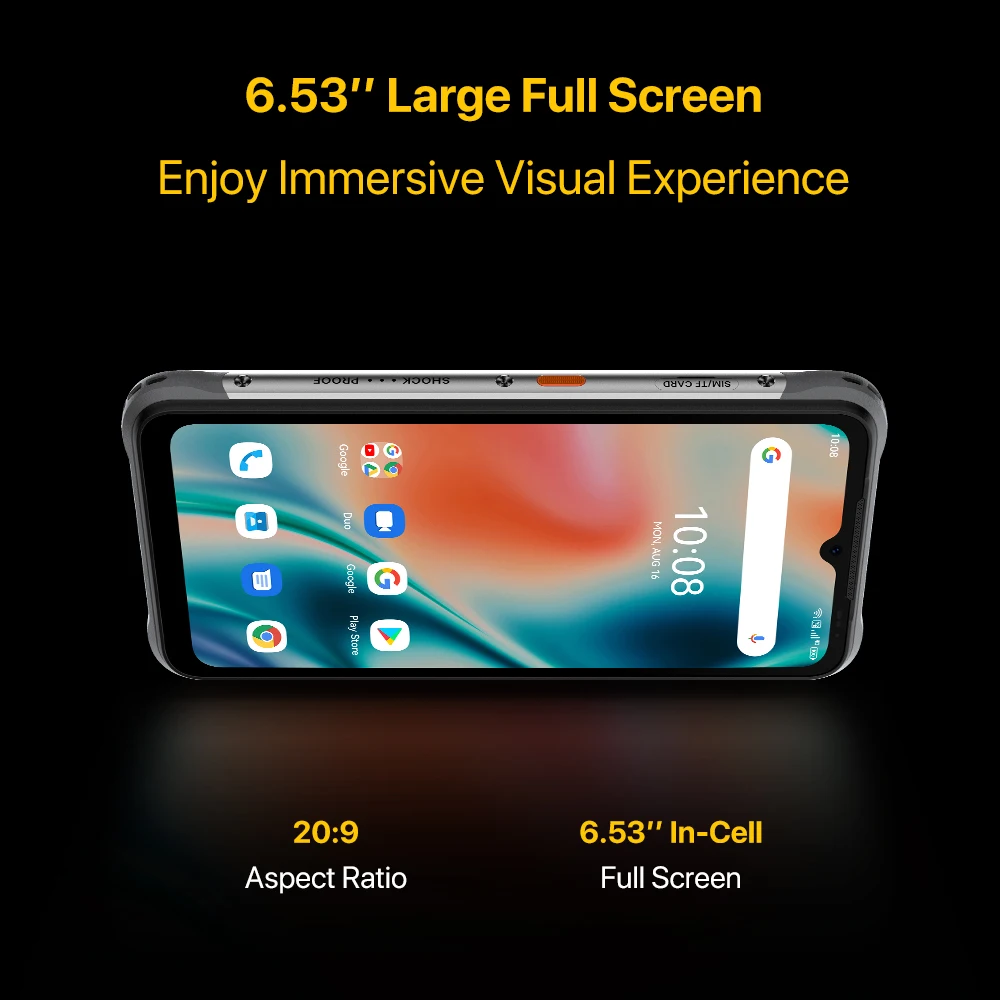 Смартфон UMIDIGI BISON X10 Pro NFC IP68 упрочненный 6 53 дюйма + 128 ГБ тройная камера 20 МП 6150 мАч -