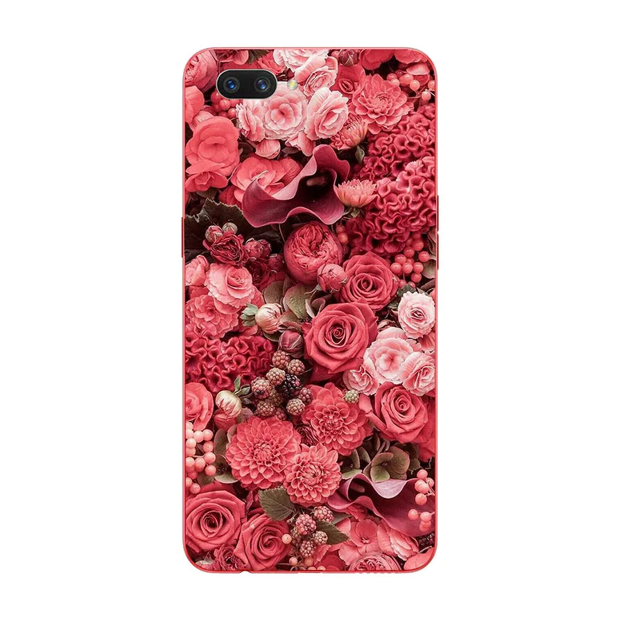 Чехол для Oppo A3S, чехол для Oppo A3S, мягкий мультяшный ТПУ силиконовый чехол для телефона, для Oppo A5 OPPOA5, чехол Realme C1 OPPOA3s, чехол, Fundas - Цвет: Светло-Серый