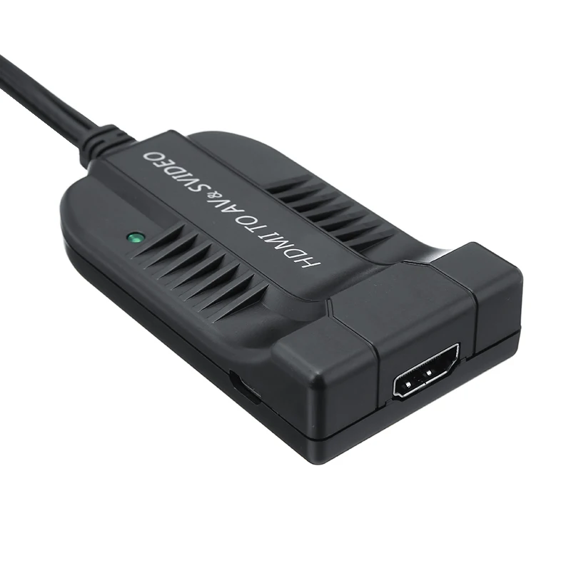 Самый новый HDMI-совместимый с 3RCA композитный AV + S-videoAudio преобразователь 1080P видео