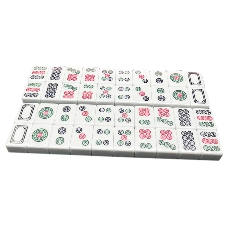 Mahjong Game Set Entertainment Table with 40 Medium Size Tiles | Игрушки и хобби