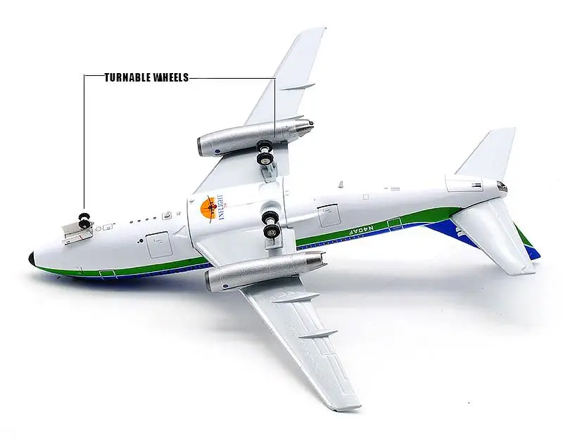 Inflight Air Florida BOEING 737 N40AF 1/200 литье под давлением модель самолета |