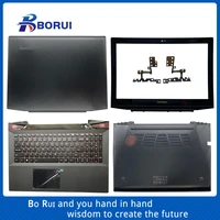 laptop lcd back coverfront bezelpalmrestkeyboard bottom casehingehinged cover for lenovo y50 y50 70 network cable buckle