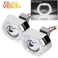 17460lm bi led projector hyperboloid lens for hella 3r g5 led lights headlight lenses with auxiliary light car accessories diy