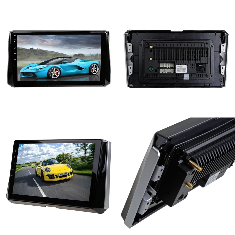 Sinosmart Android 8,1 автомобиль для Toyota Prius Sienna fortuner Corolla- gps навигация радио 2din 2.5D ips/QLED экран