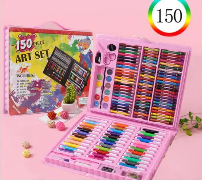 150 набор кистей для детской художественной живописи акварельный карандаш