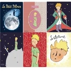 Настенные постеры в стиле ретро с изображением Маленького принца всемирно известных классических фильмов и телевизоров для украшения спальни