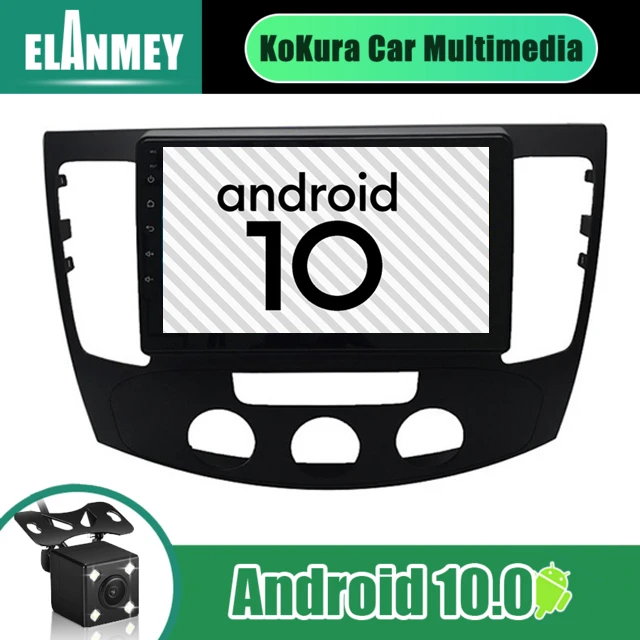 Автомагнитола 2DIN 9 дюймов Android 10 0 мультимедийное радио Bluetooth стереоплеер GPS