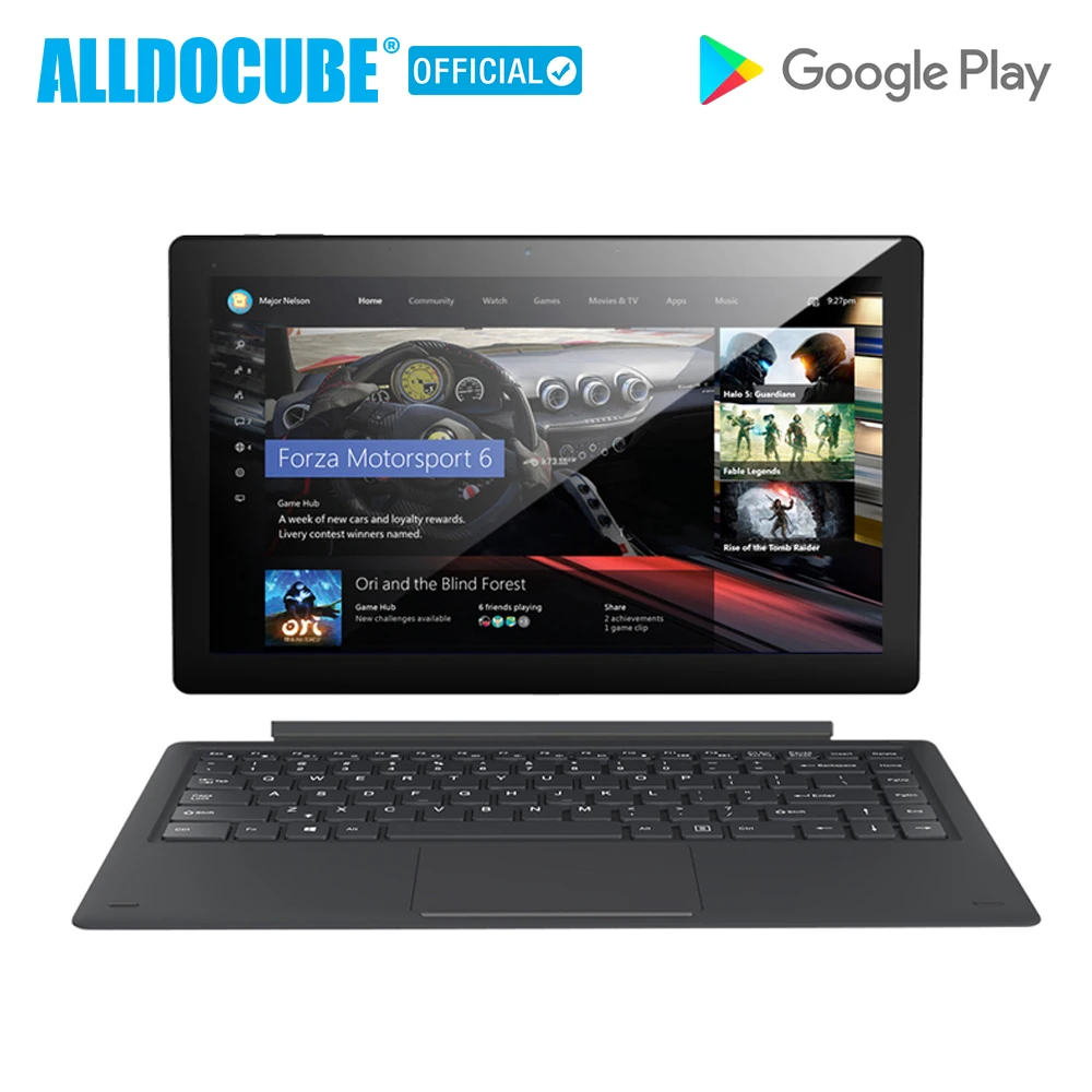 ALLDOCUBE Knote8 13 3 дюймов планшетный ПК 2 в 1 полный обзор 2560x1440 ips Windows10 Intel kaby Lake 7Y30 8 Гб ram