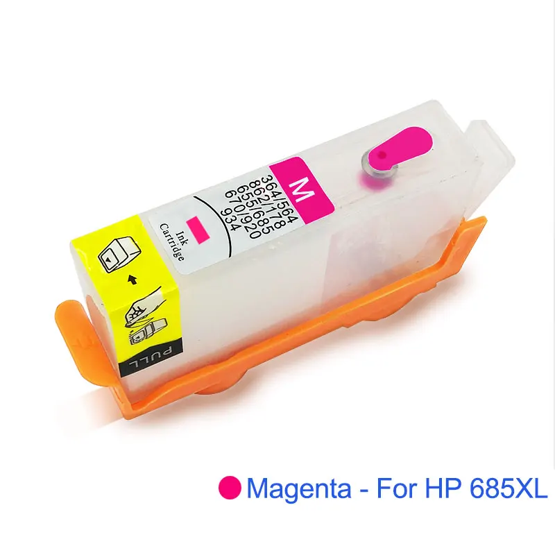 OCINKJET для HP 685 XL многоразовый чернильный картридж принтера Deskjet 3525 5525 4615 4625 6525 с
