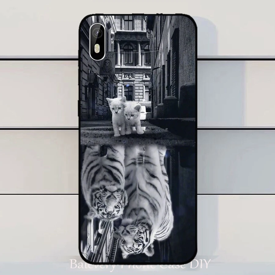For CUBOT J5 Case Wolf Silicon TPU Fundas for Cubot Cat Animal Shell Bag Housing Phone Cases | Мобильные телефоны и