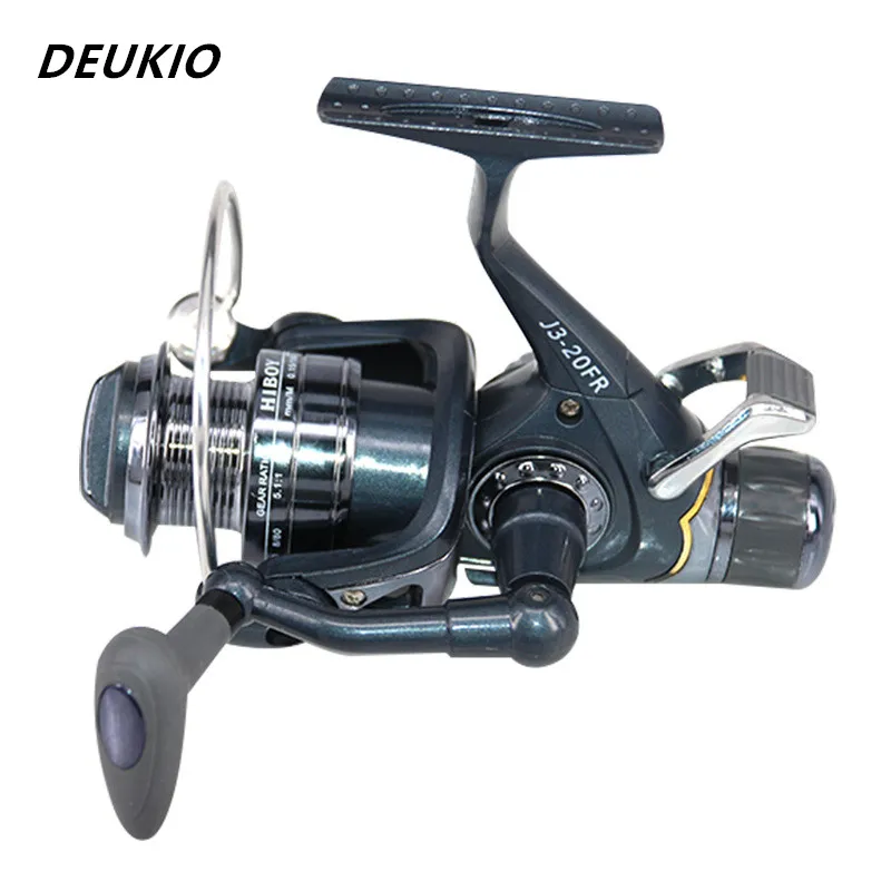 Рыболовная катушка DEUKIO для ловли карпа рыболовная Катушка спиннинга с двойным