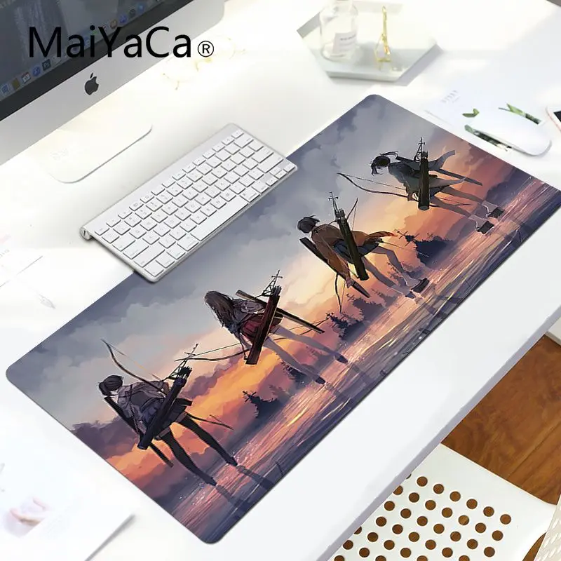 

MaiYaCa Hot Sales Anime murakumo kantai collection Office Mice Gamer Soft Mouse Pad Laptop Gaming Lockedge Mice Mousepad
