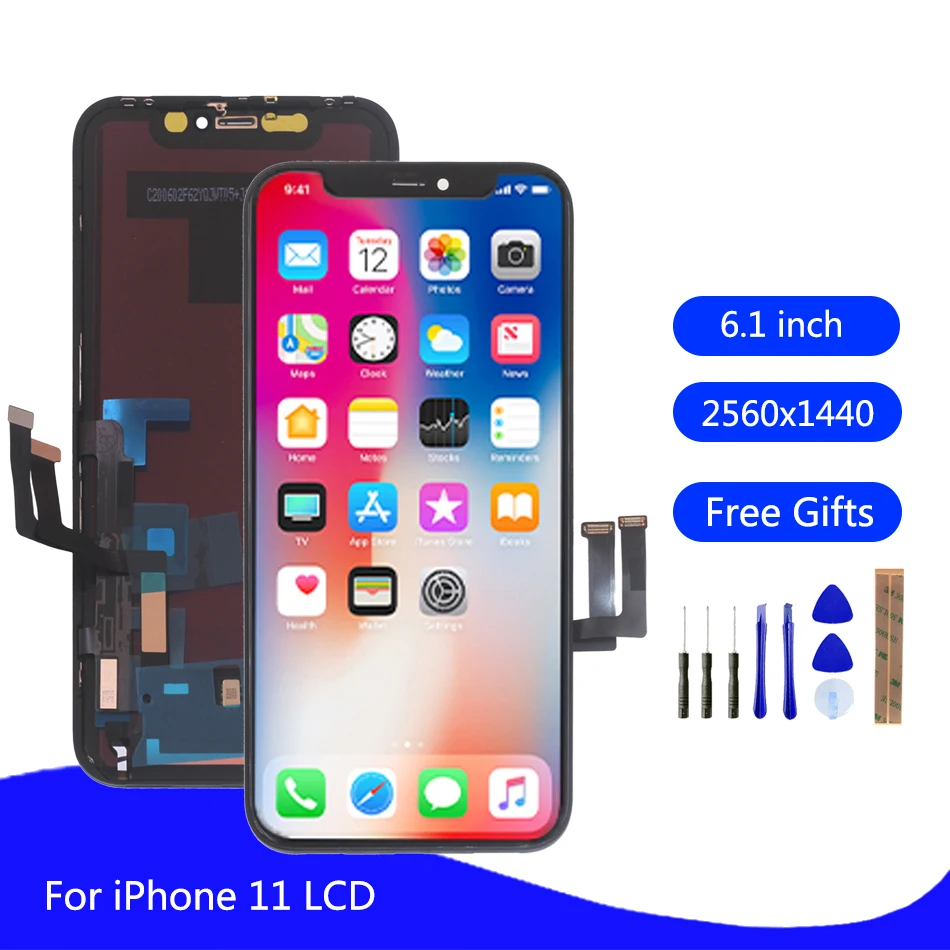 For iPhone 11 LCD Display Touch Screen Digitizer Assembly OEM For iPhone11 LCD Display With 3D Touch Display