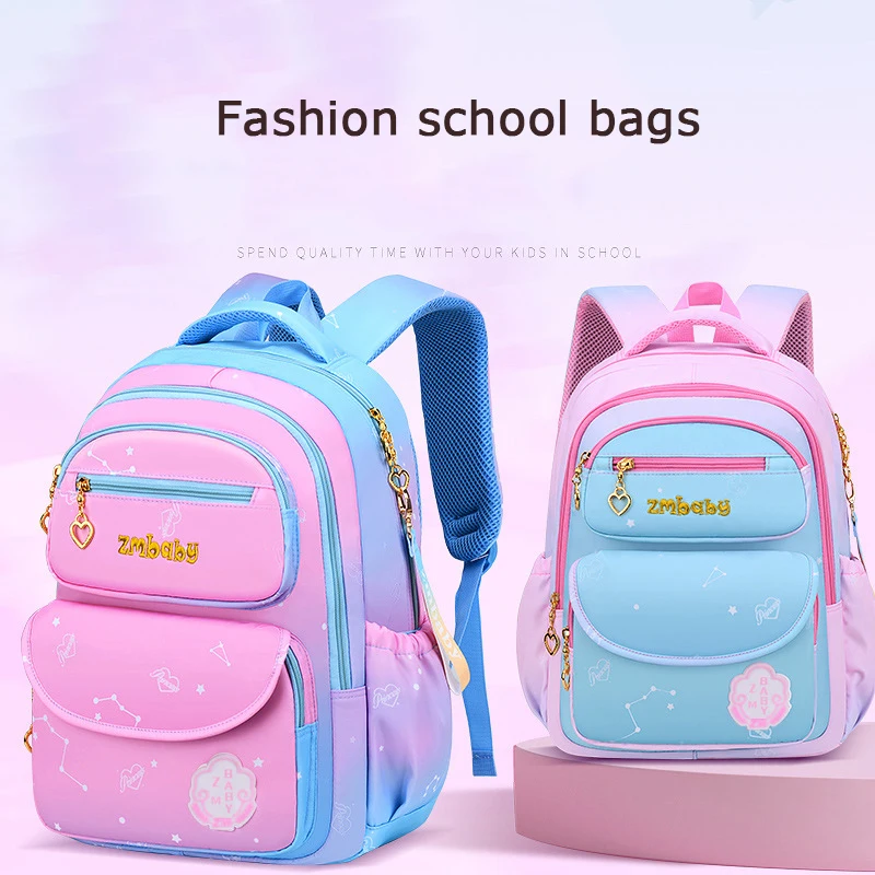 2021 милый мультяшный школьный рюкзак принцессы для девочек 2 размера сумки