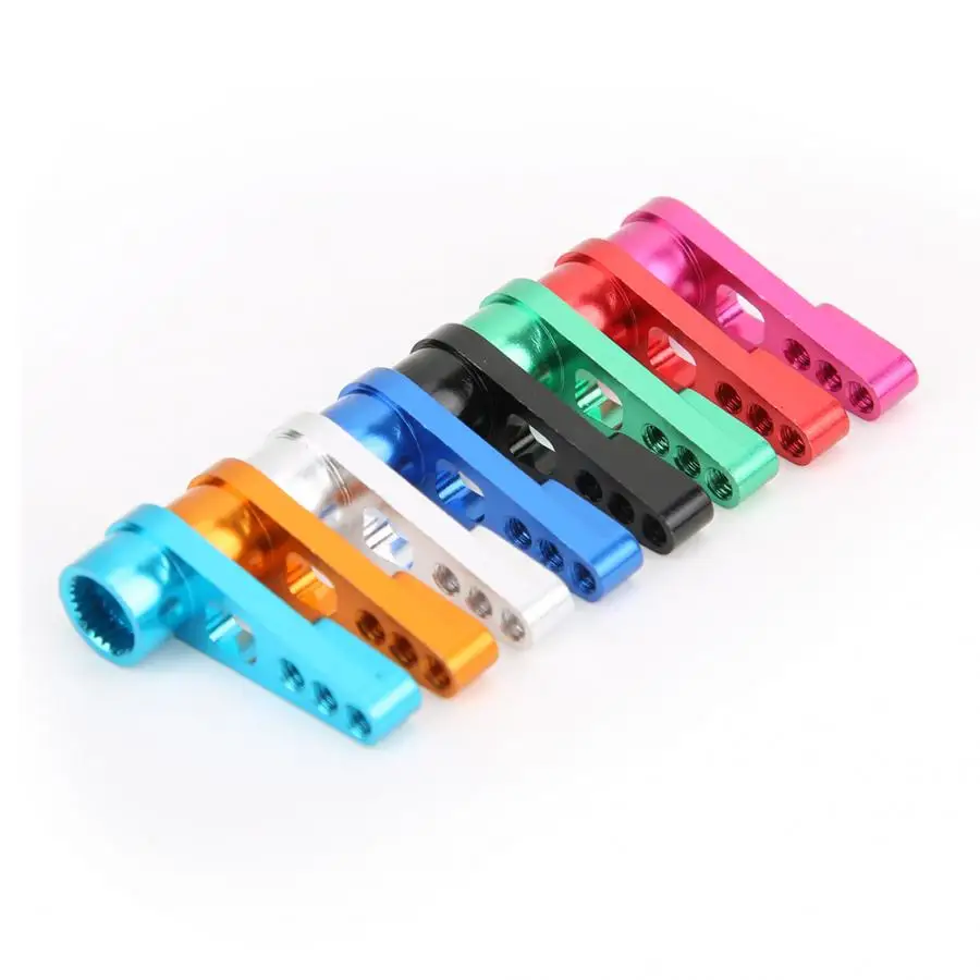 8 шт. 25T цветные зубья RC сервопривод рука гудок подходит для Wltoys A949/A959/A969