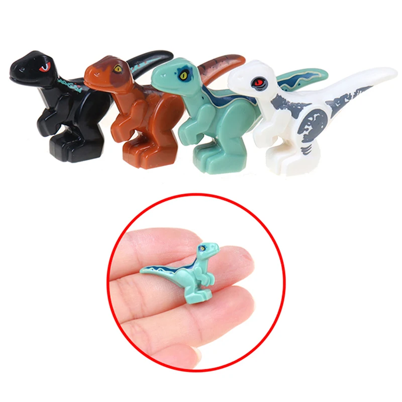 

1 шт. или 4 шт., Детский конструктор «Динозавры юрского периода»