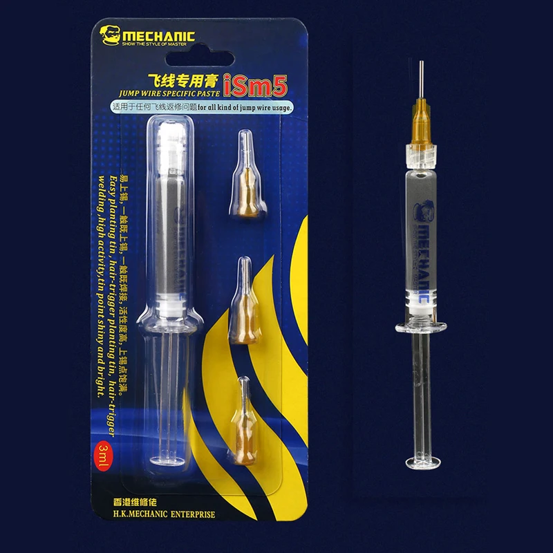 Механик перемычку конкретные паяльной пасты сварки Олово паста 3 мл! Бесплатная