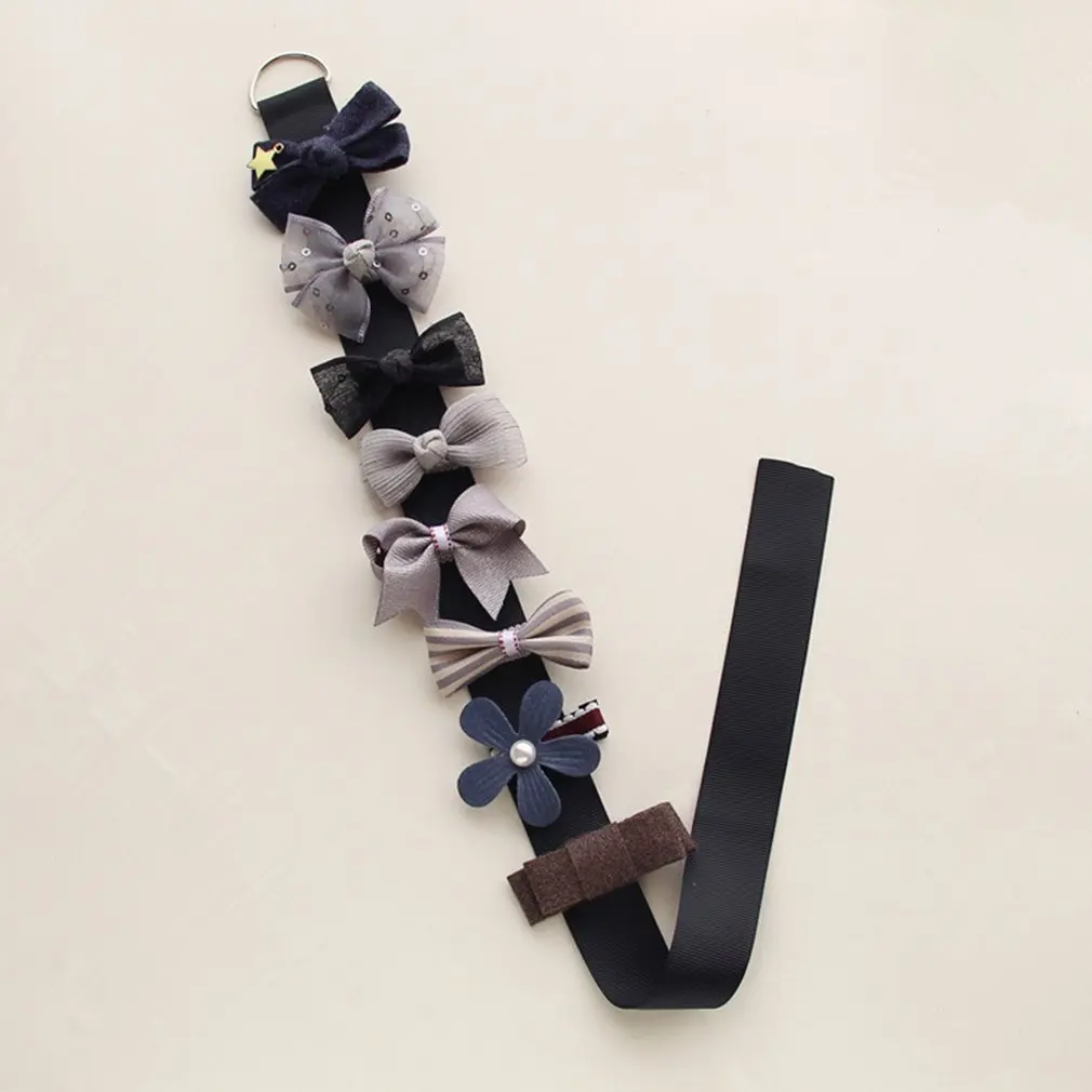 

8 PCS Cute Girls All-Inclusive Hairpin Side Clip Baby Small Headdress Suit Infant Kids Headband Children Turban Hair Accessories