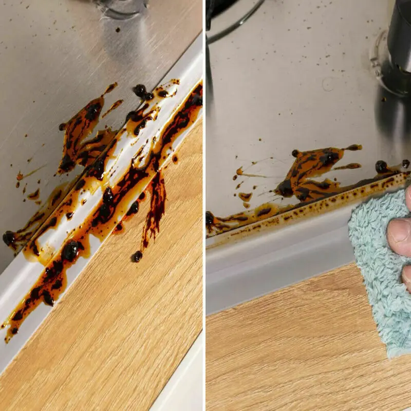 Уплотнительная лента из ПВХ для ванной комнаты водонепроницаемая клейкая