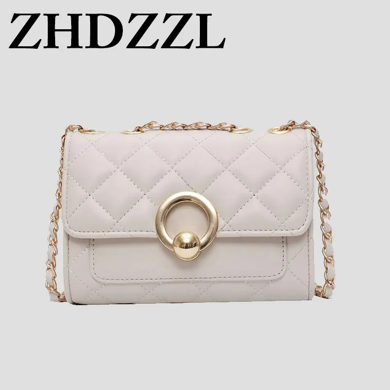 

Сумка кросс-боди Женская клетчатая, модный мессенджер, роскошный шикарный клетчатый саквояж на плечо с ремешком на цепочке