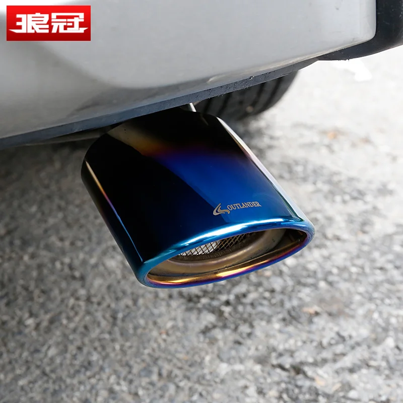 Высококачественный автомобильный глушитель из нержавеющей стали для Mitsubishi Outlander