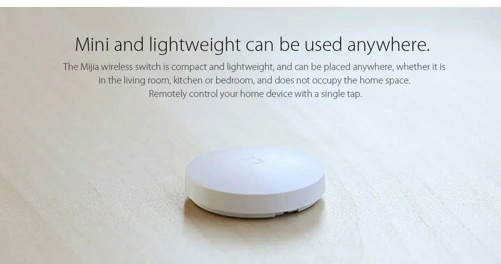 Aqara Mijia Wireless Switch Smart Bluetooth Zigbee Connection Switch Intelligent Home Security Equipment Work With Mi Home APP