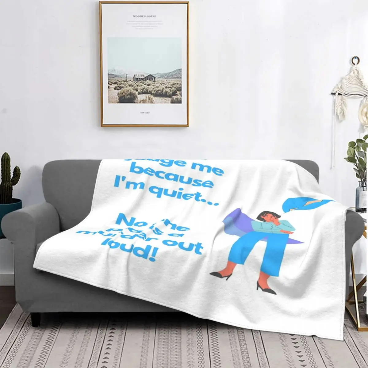 

Don'T Judge Me Because I'M Manta, colcha a cuadros para cama, manta térmica, edredones y colcha