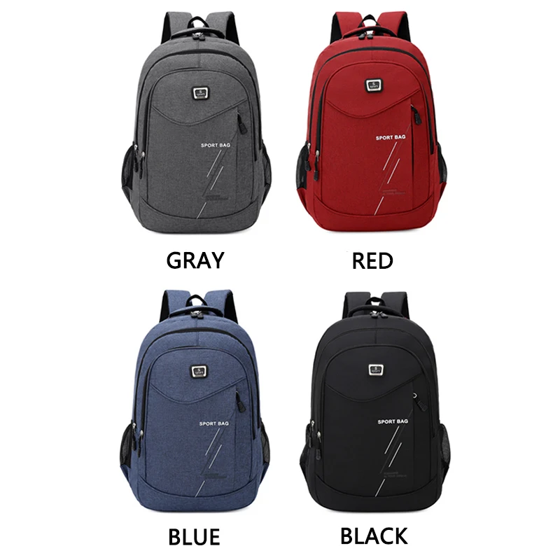 

large capacity men backpack Oxford school bag for boys teenage student backpack young backbag Casual college style 2021 new