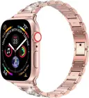 Браслет для Apple Watch Band 38 мм 40 мм 42 мм 44 мм SE Series 6 Series 5 4 3 2 1, сменный Браслет для iWatch Band Diamond Стразы