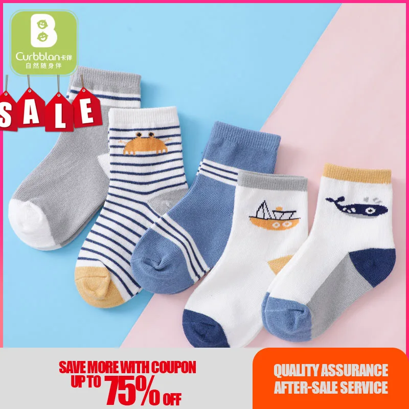 

Curbblan, 5 пары/Лот, От 0 до 3 лет, милые детские носки с героями мультфильмов для девочек, хлопковые сетчатые детские носки для мальчиков и девоче...