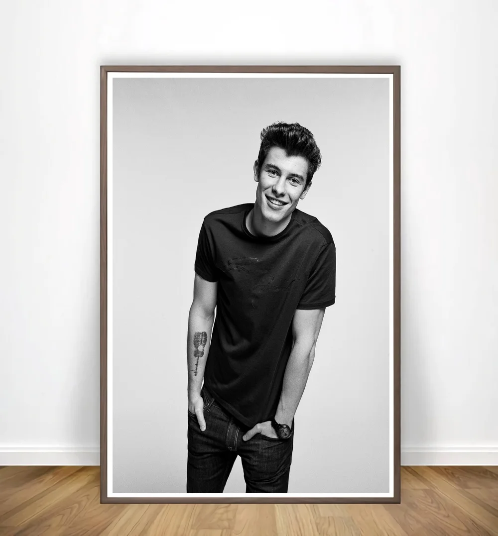 Shawn Mendes Poster ART Canvas Art Painting Wall Pictures For Living Room Home Decor | Дом и сад